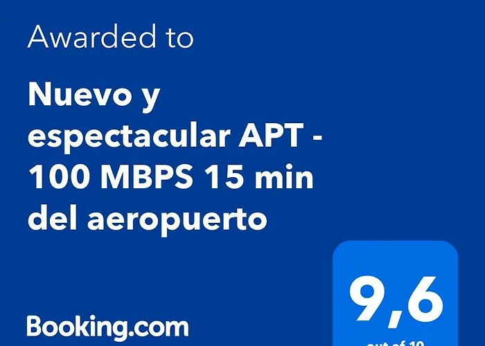 Nuevo Y Espectacular Apt - 100 Mbps 15 Min Del Aeropuerto